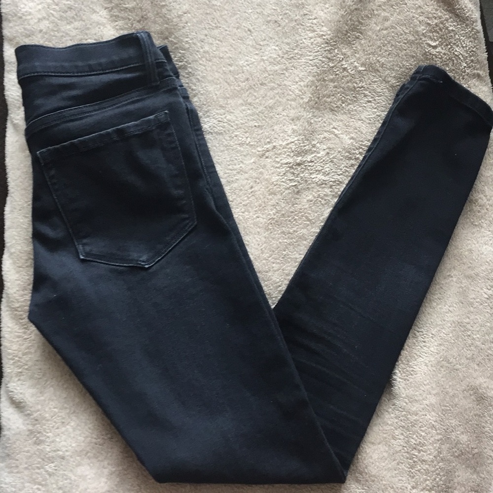 Banana Republic Black Stretch Skinny Jeans